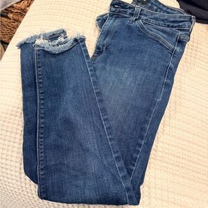 Just black denim jeans